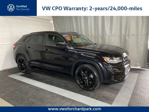 2023 Volkswagen Atlas Cross Sport 3.6L V6 SEL R-Line Black